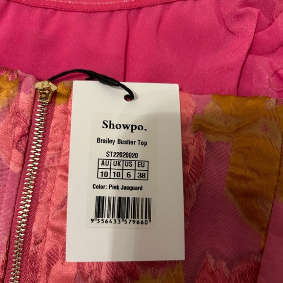 Brailey Bustier Top - size US 6 in Pink - Picture 4 of 5